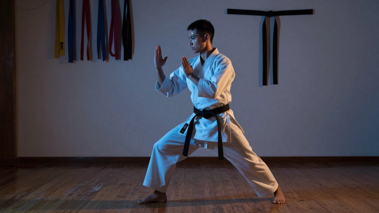 Сколько лет нужно заниматься карате, чтобы получить чёрный пояс?